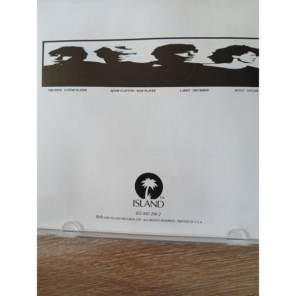 Boy by U2 (CD, 1990) Alternative Rock Music Island Records Booklet - Picture 6 of 7